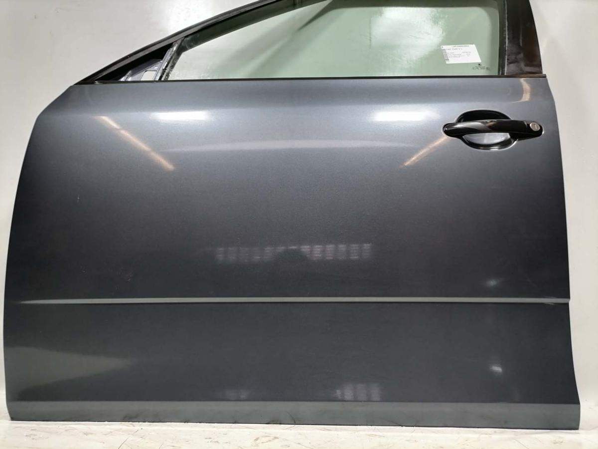 Skoda Fabia 2 original T&uuml;r vorn links 9153 Anthracite grey Rohbau Bj.2009